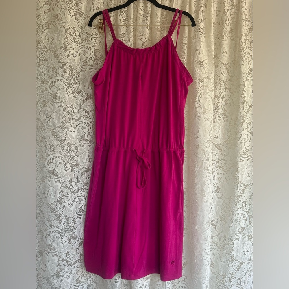 Mountain Hardware Pink Double Strap Drawstring Wa… - image 1